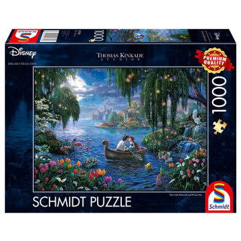 Puzzle 1000 Mała Syrenka i książę Eryk (Disney) G3